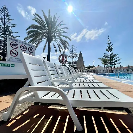 Bungalow De 1 Dormitorio Con Wifi Y Piscina En Playa Del Ingles