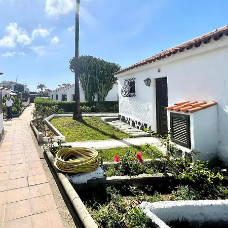Bungalow De 1 Dormitorio Con Wifi Y Piscina En Playa Del Ingles