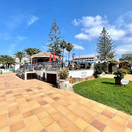 Bungalow De 1 Dormitorio Con Wifi Y Piscina En Playa Del Ingles Apartment *